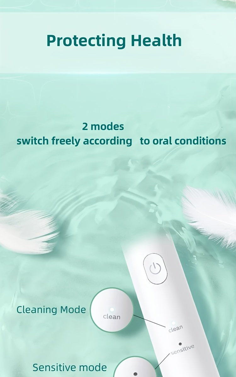For Philips Sonicare 2100 Series HX2421 Electric Toothbrush USB Charging Base Whole Body Acoustic Vibration Soft Brush Head Two Modes 30, 000 Brush Head Movements Per Minute Pink Colour