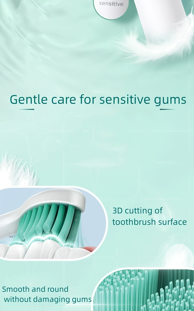 For Philips Sonicare 2100 Series HX2421 Electric Toothbrush USB Charging Base Whole Body Acoustic Vibration Soft Brush Head Two Modes 30, 000 Brush Head Movements Per Minute Pink Colour