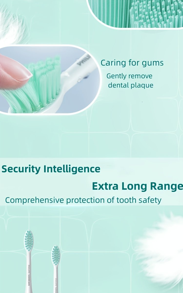 For Philips Sonicare 2100 Series HX2421 Electric Toothbrush USB Charging Base Whole Body Acoustic Vibration Soft Brush Head Two Modes 30, 000 Brush Head Movements Per Minute Pink Colour