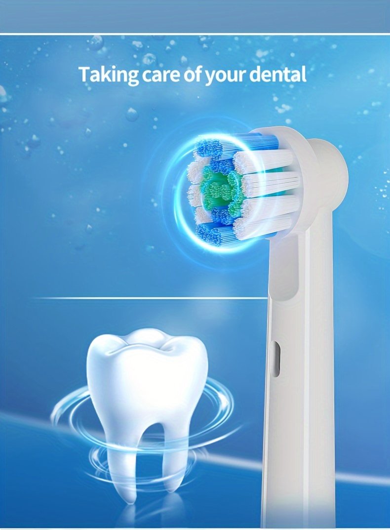 Orinatola Adult Rotating Electric Toothbrush, IPX7 High Quality, 4 Brush Heads, Travel Case, 3 Modes and 2-Minute Smart Timer Care Electric Toothbrush, USB Quick Charge