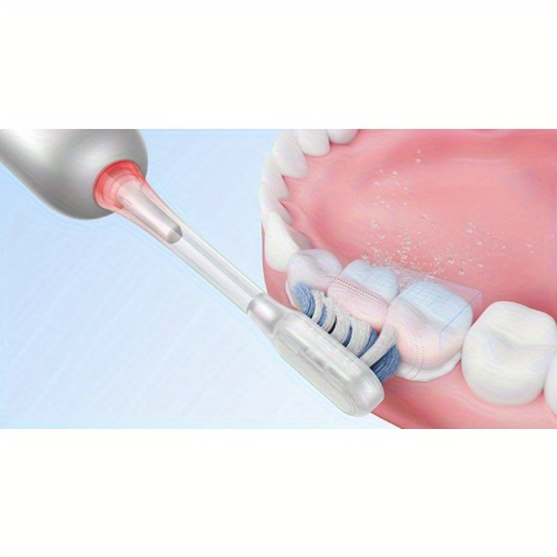 Mova Fresh Pro Electric Toothbrush with App, 3DClean Rechargeable Electric Power Toothbrush for Adults, 2 Brush Heads & Travel Case, 3-in-1 Replacement Brush Head with Holder, Matte Silvery